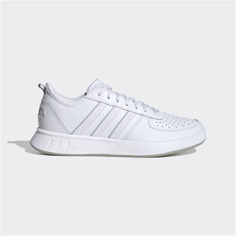 adidas freizeitschuh court 80s weiß dunkelblau|adidas Court 80s White FV8541 .